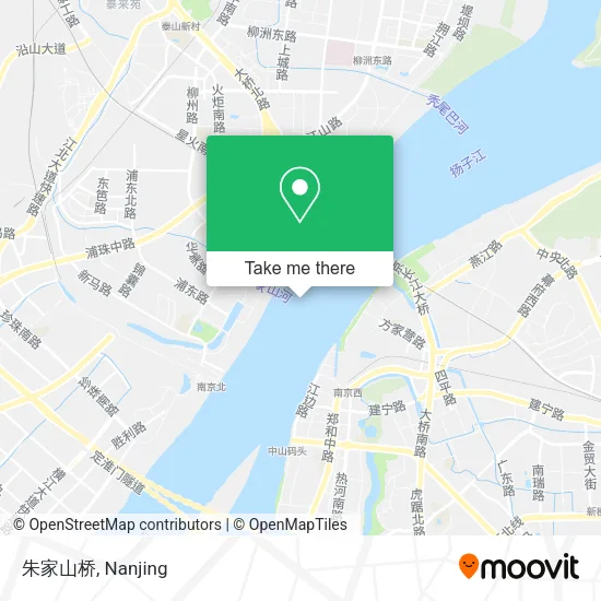 朱家山桥 map