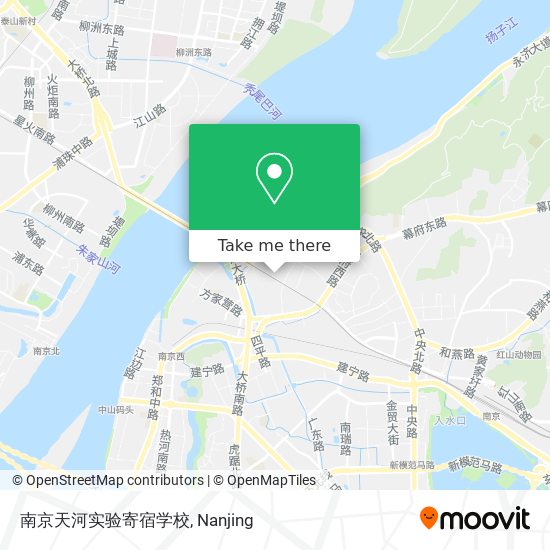 南京天河实验寄宿学校 map