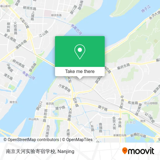 南京天河实验寄宿学校 map