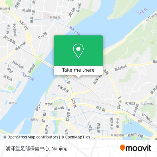 润泽堂足部保健中心 map