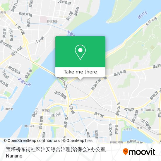 宝塔桥东街社区治安综合治理(治保会)-办公室 map