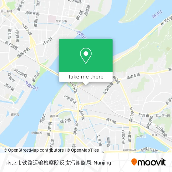 南京市铁路运输检察院反贪污贿赂局 map