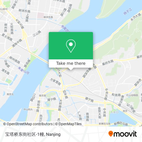 宝塔桥东街社区-1幢 map