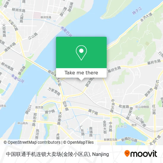 中国联通手机连锁大卖场(金陵小区店) map