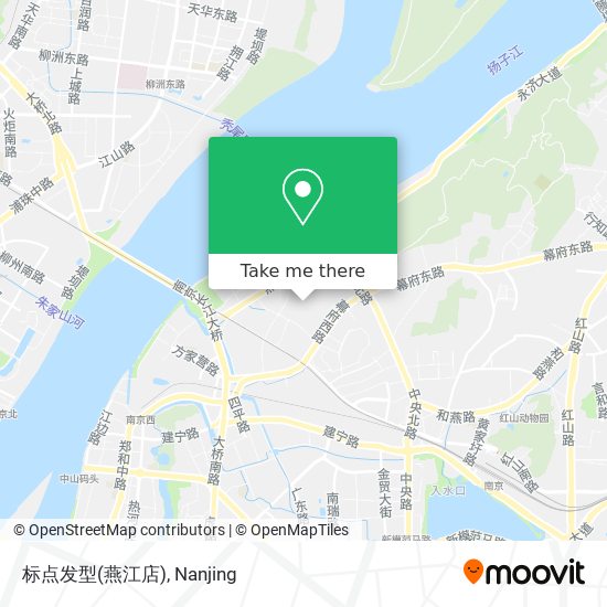 标点发型(燕江店) map