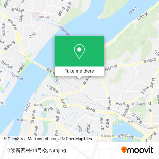 金陵新四村-14号楼 map