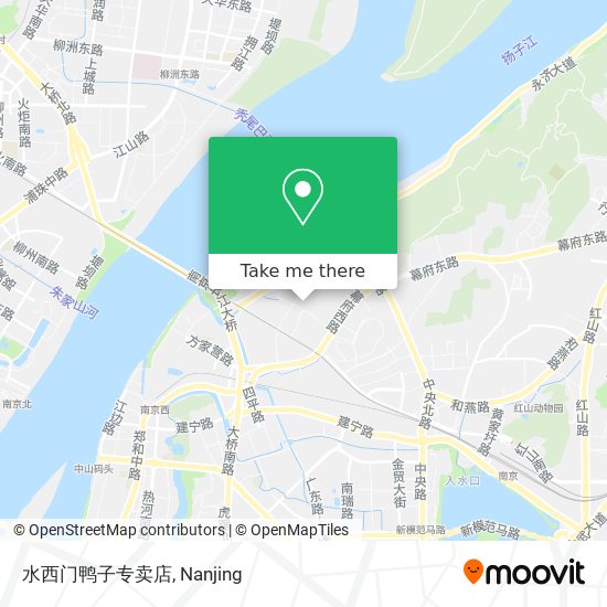水西门鸭子专卖店 map