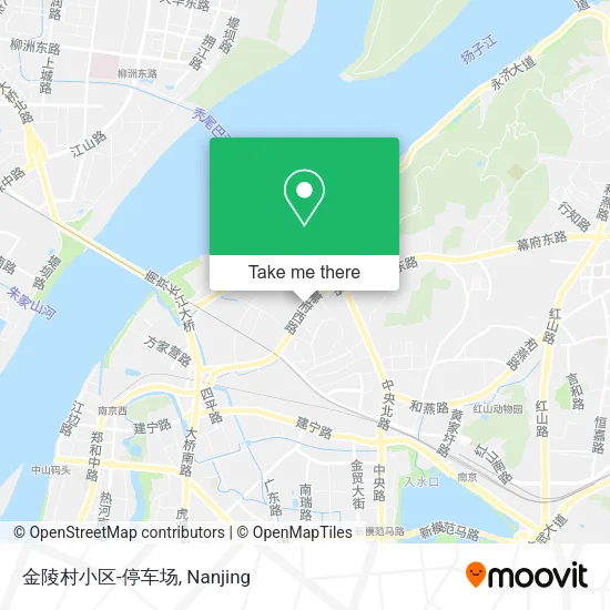 金陵村小区-停车场 map