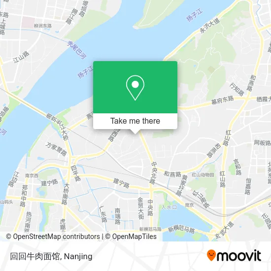 回回牛肉面馆 map