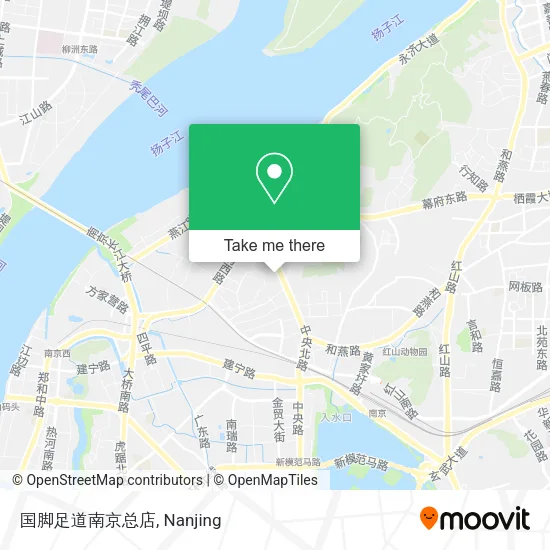 国脚足道南京总店 map