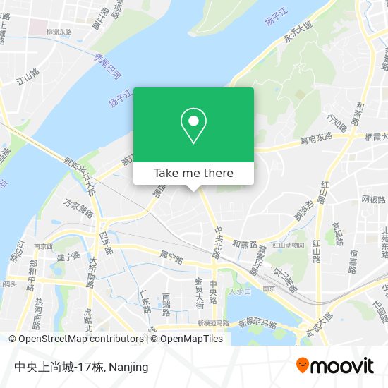 中央上尚城-17栋 map