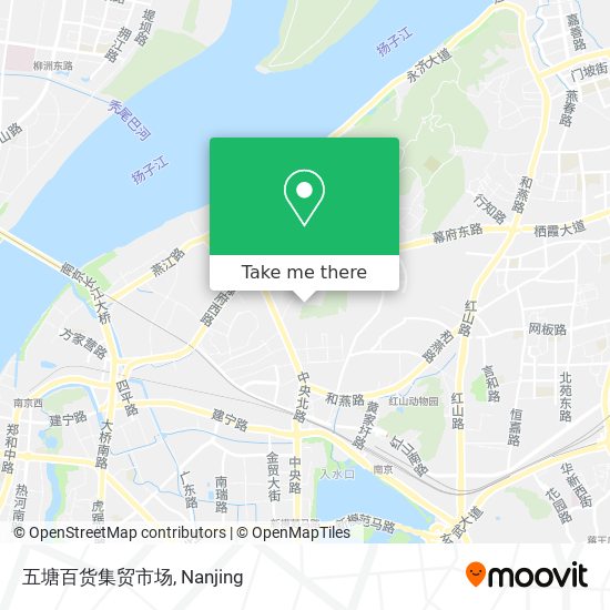 五塘百货集贸市场 map