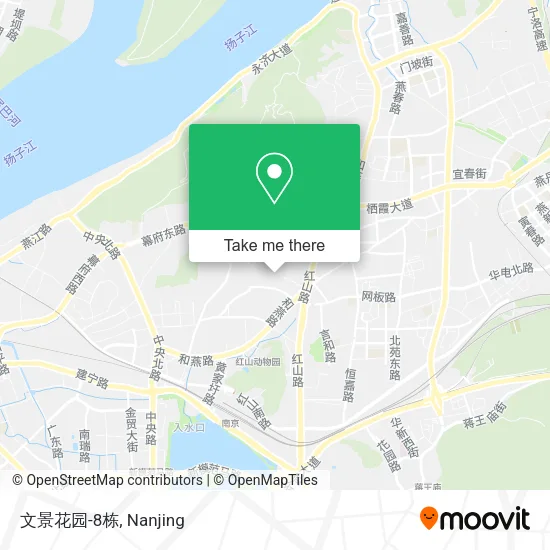 文景花园-8栋 map