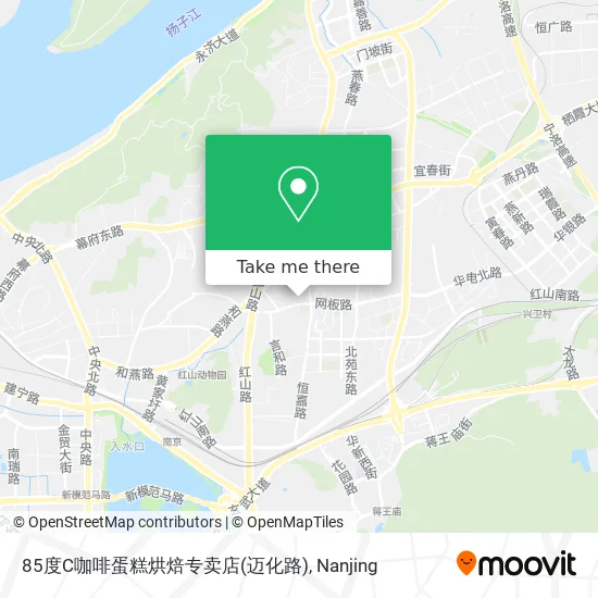 85度C咖啡蛋糕烘焙专卖店(迈化路) map