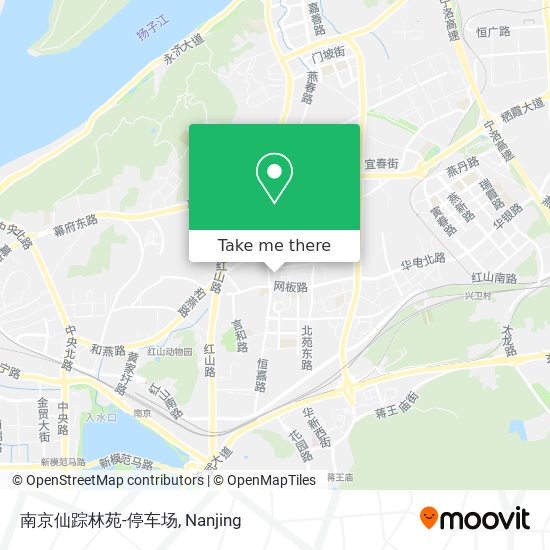 南京仙踪林苑-停车场 map