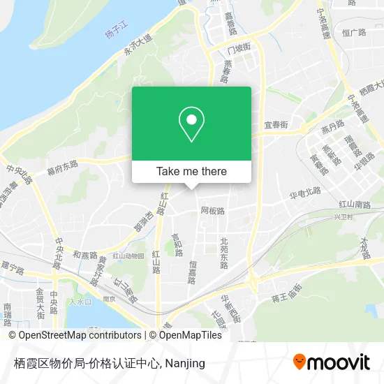 栖霞区物价局-价格认证中心 map