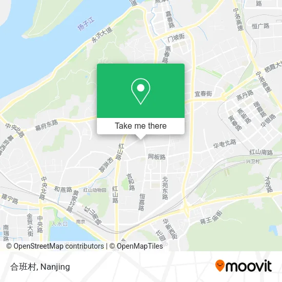 合班村 map