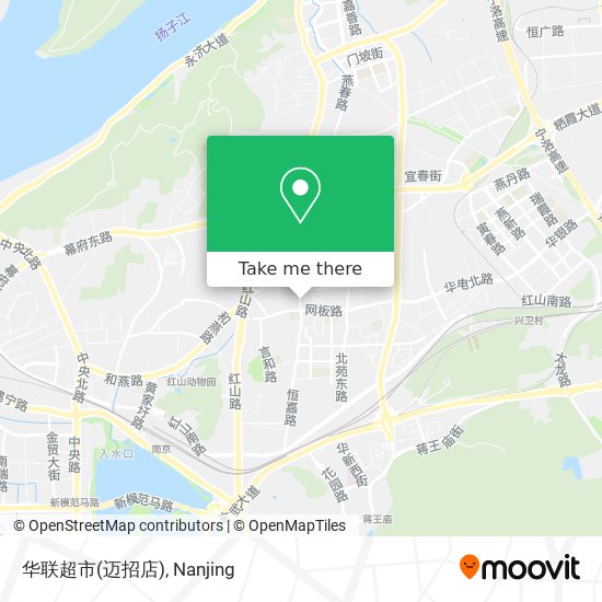 华联超市(迈招店) map