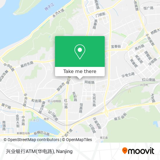 兴业银行ATM(华电路) map