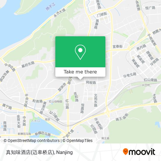 真知味酒店(迈皋桥店) map