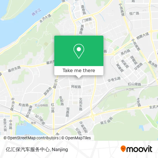 亿汇保汽车服务中心 map