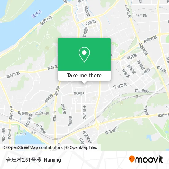 合班村251号楼 map