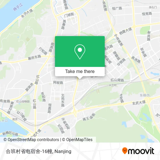 合班村省电宿舍-16幢 map