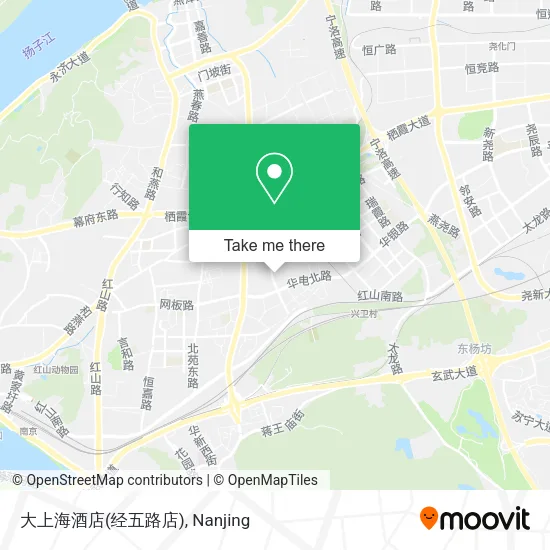 大上海酒店(经五路店) map