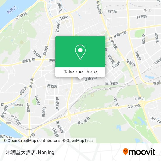 禾满堂大酒店 map