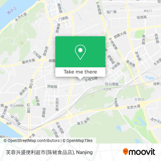 芙蓉兴盛便利超市(陈铭食品店) map