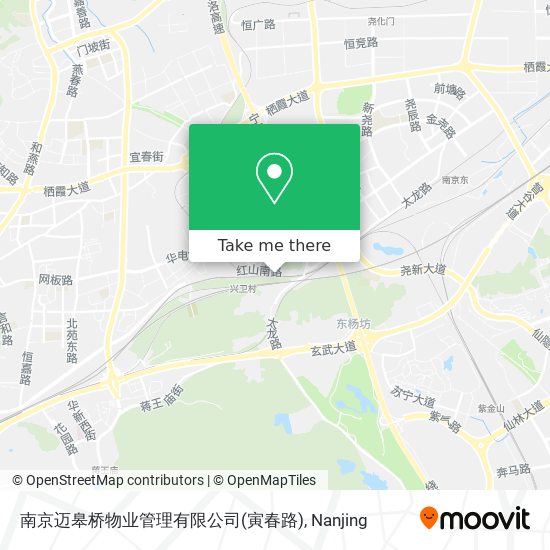 南京迈皋桥物业管理有限公司(寅春路) map