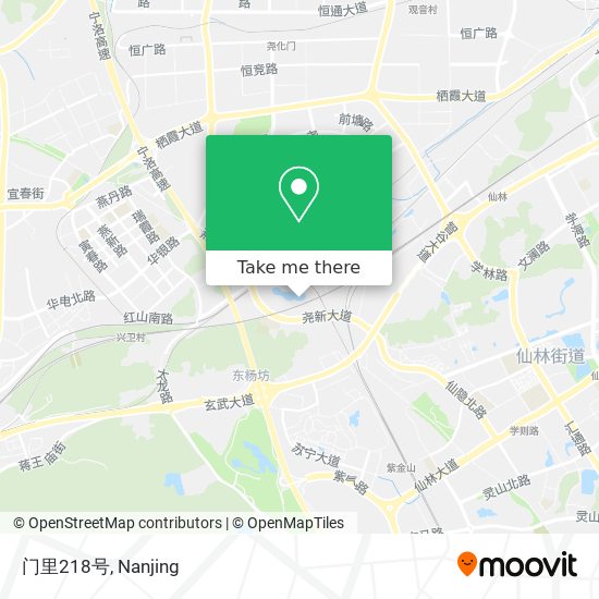 门里218号 map