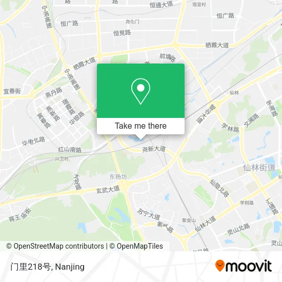 门里218号 map