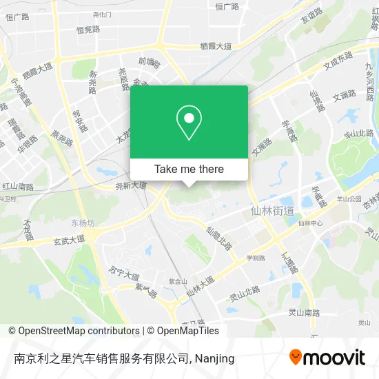 南京利之星汽车销售服务有限公司 map