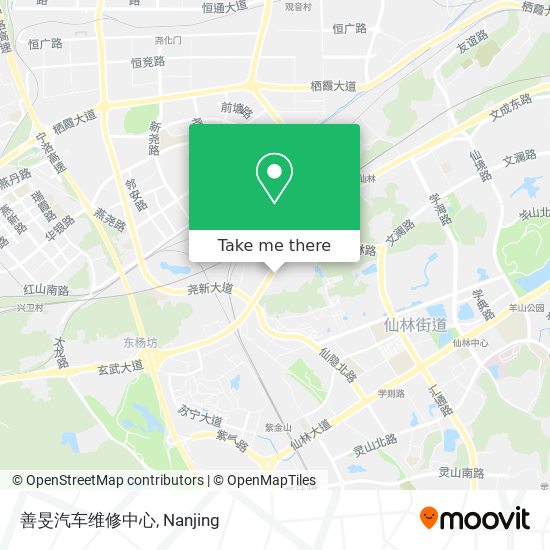 善旻汽车维修中心 map