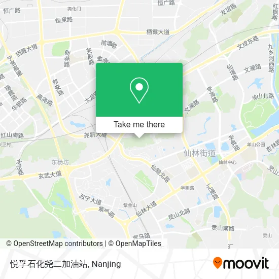 悦孚石化尧二加油站 map
