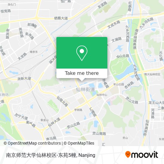 南京师范大学仙林校区-东苑5幢 map