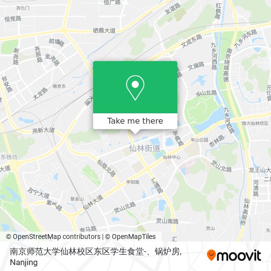 南京师范大学仙林校区东区学生食堂-、锅炉房 map