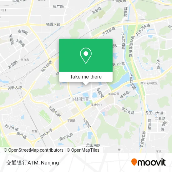 交通银行ATM map