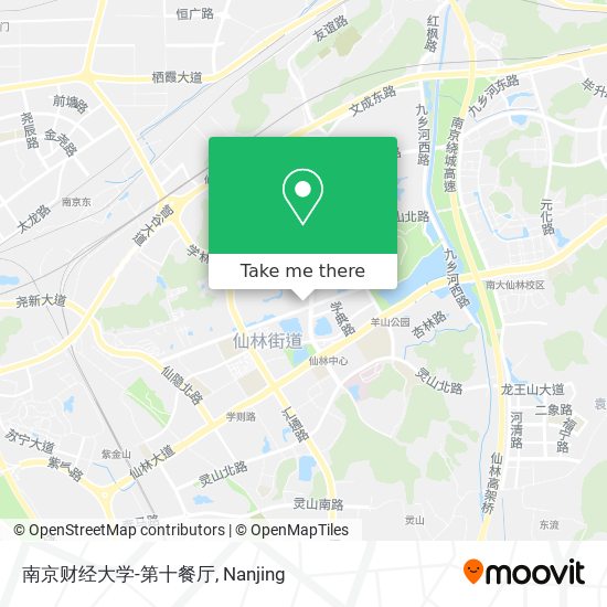 南京财经大学-第十餐厅 map