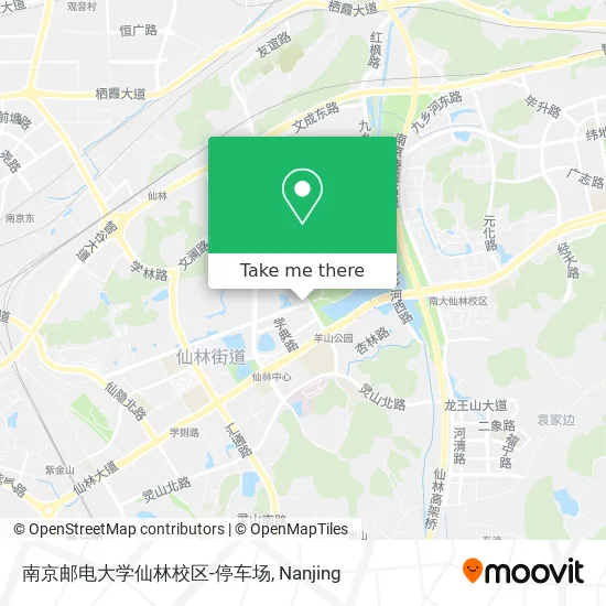 南京邮电大学仙林校区-停车场 map