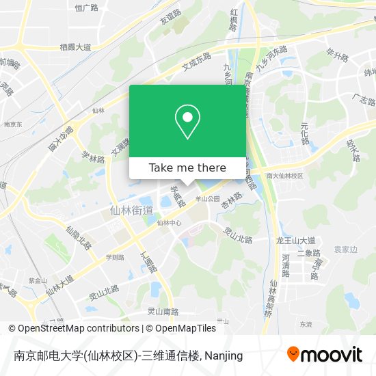 南京邮电大学(仙林校区)-三维通信楼 map