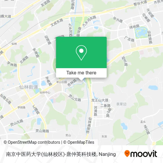 南京中医药大学(仙林校区)-唐仲英科技楼 map