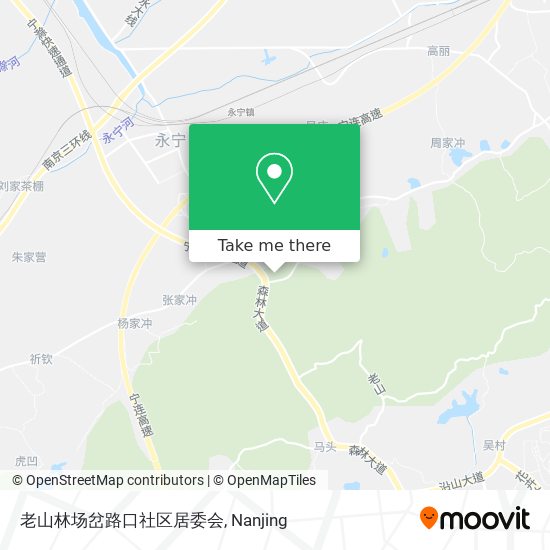 老山林场岔路口社区居委会 map