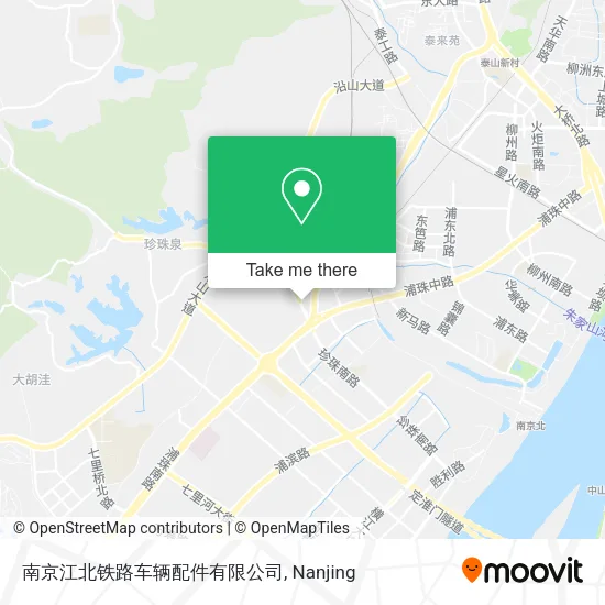 南京江北铁路车辆配件有限公司 map