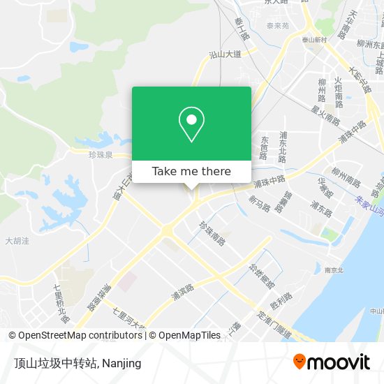 顶山垃圾中转站 map