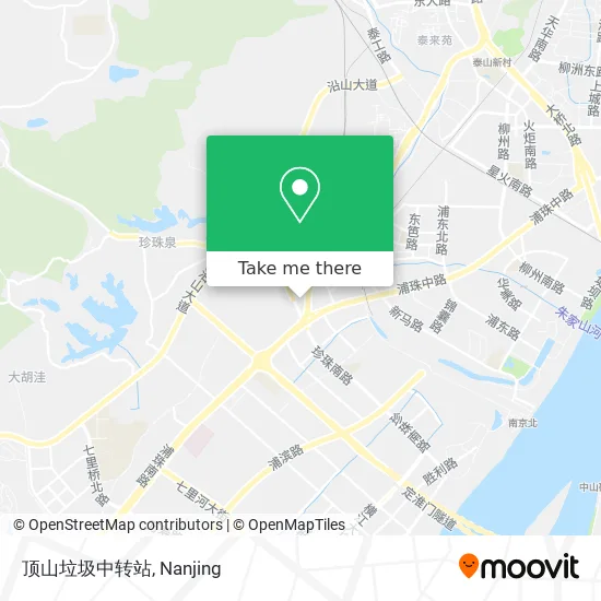 顶山垃圾中转站 map