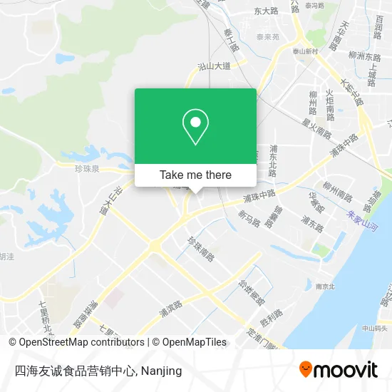 四海友诚食品营销中心 map