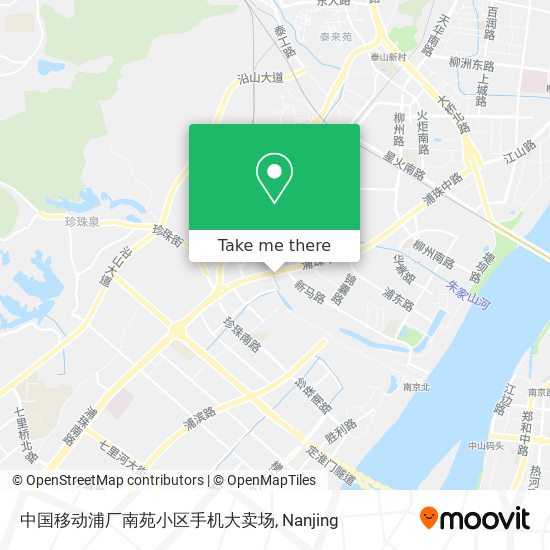 中国移动浦厂南苑小区手机大卖场 map
