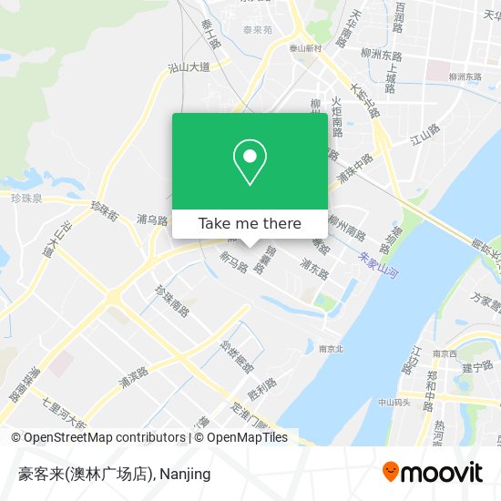 豪客来(澳林广场店) map